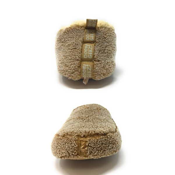 Sherpa Tan - Men's Cozy Sherpa House Slippers by Oooh Yeah Socks