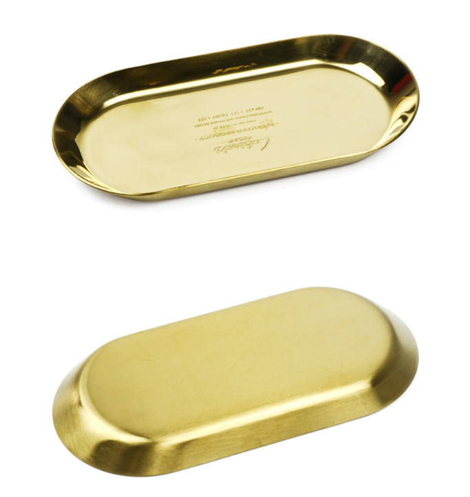 Brass Ashtray & Punch Combination by Well Designed Wood And Sons