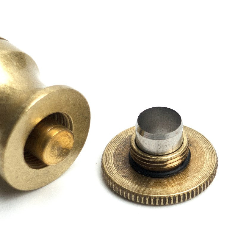 Brass Ashtray & Punch Combination by Well Designed Wood And Sons