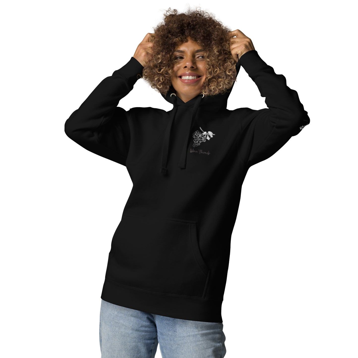 Wine Threds Unisex Hoodie