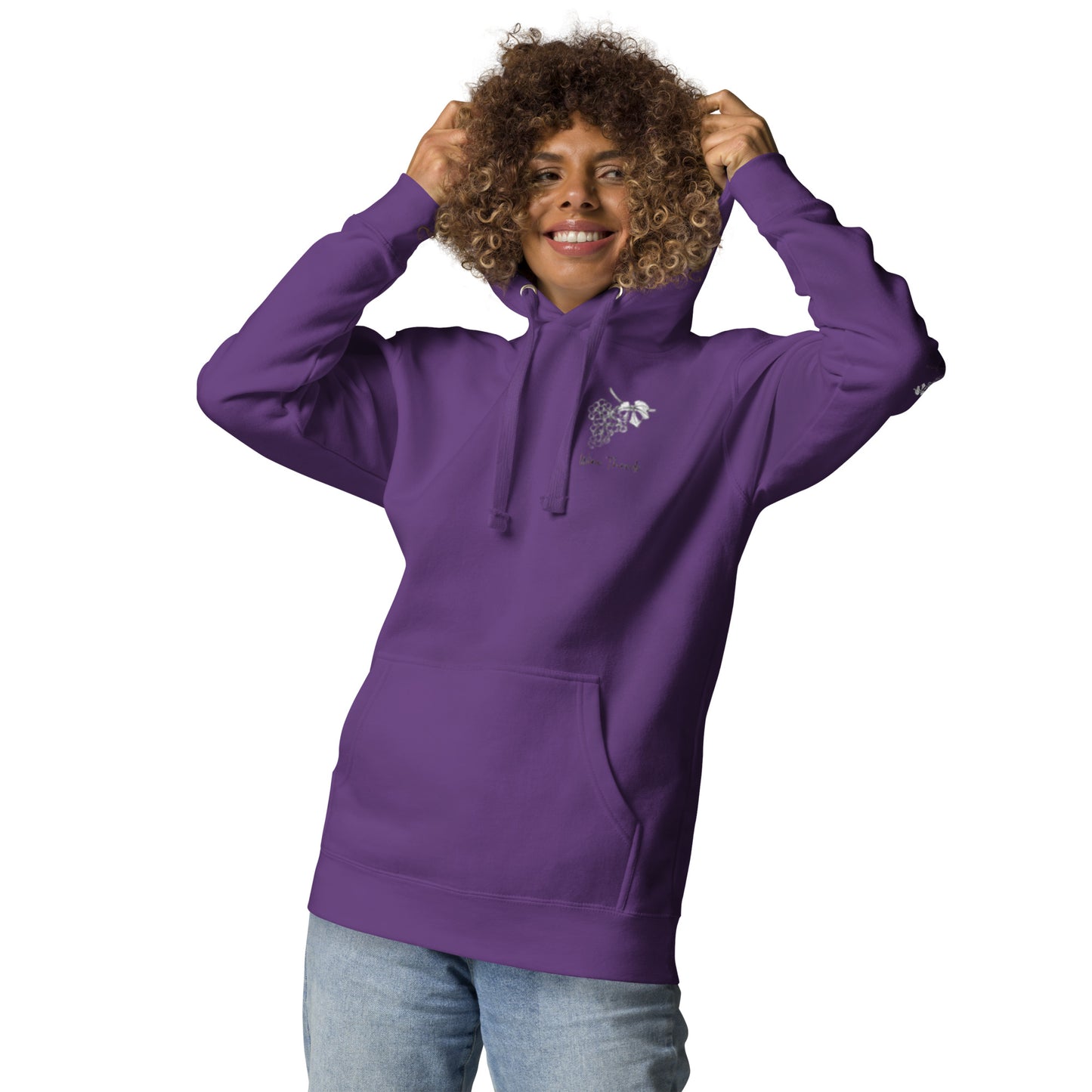 Wine Threds Unisex Hoodie