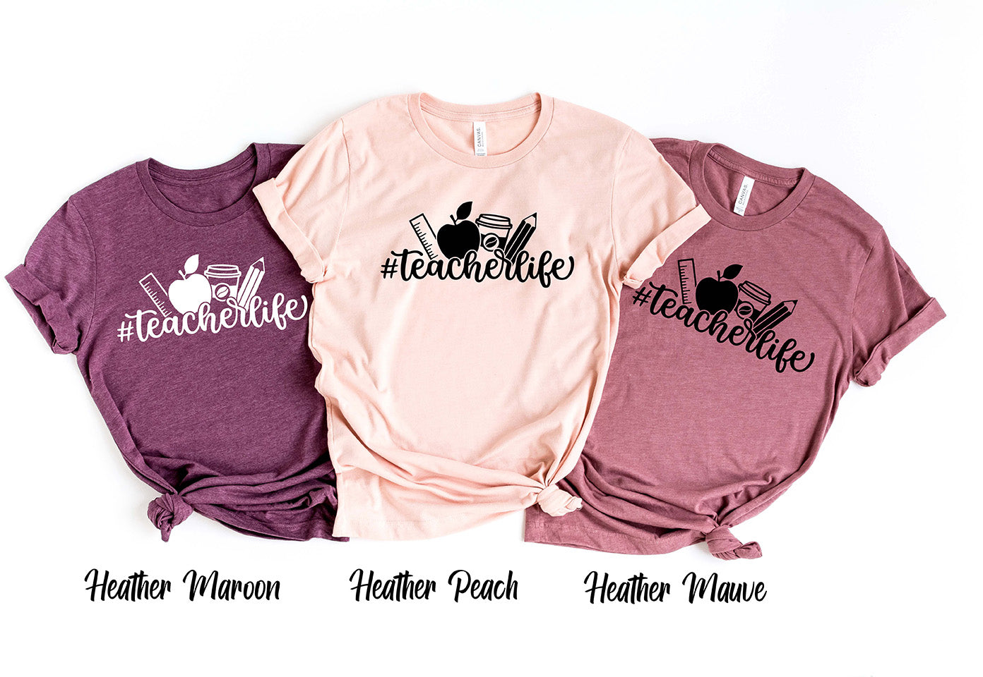 Teacher Life Women's Graphic Tee Shirt