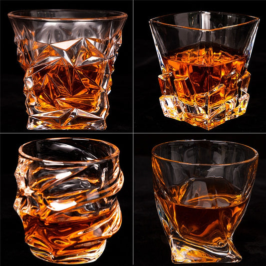 Crystal Creative Shapes Whiskey Glass