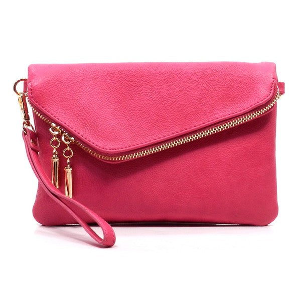 Fashion Envelope Foldover Clutch by Fashion World