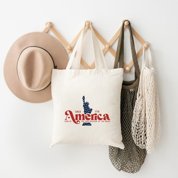 America Statue Tote