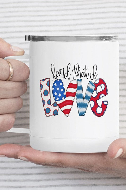 Land That I Love Doodle Travel Mug by Cali Boutique