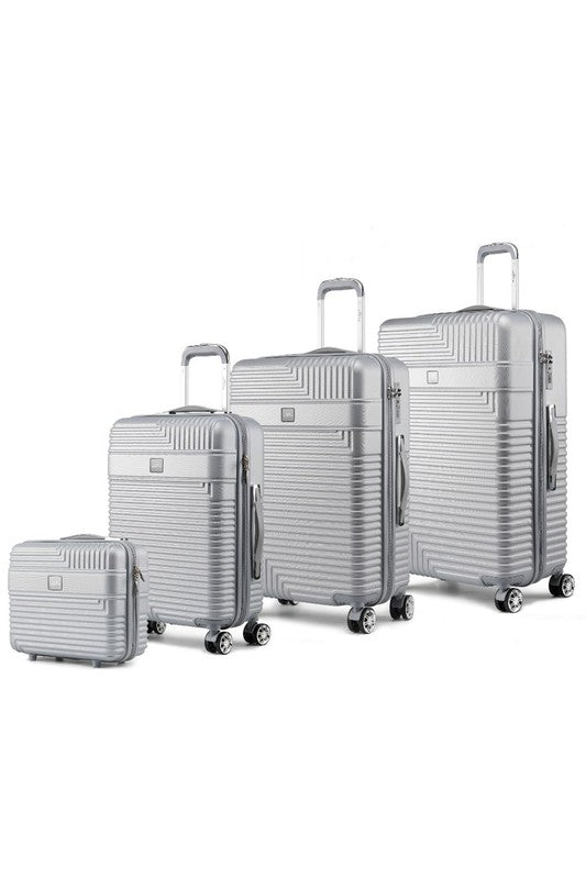 Mykonos Luggage Set by Mia K- 4 pieces