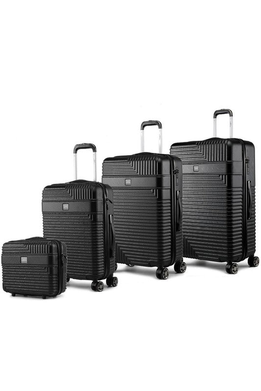 Mykonos Luggage Set by Mia K- 4 pieces