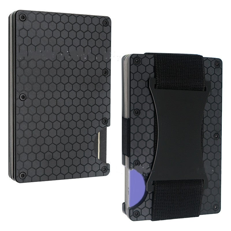 Carbon Fiber Wallet RFID Enabled by Kindle the Curio