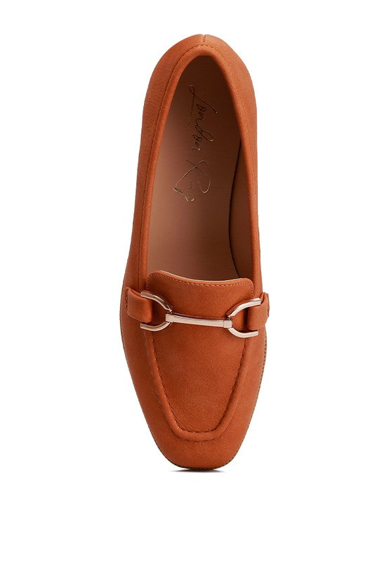 Jagger Detail Flat Loafers by Rag Company