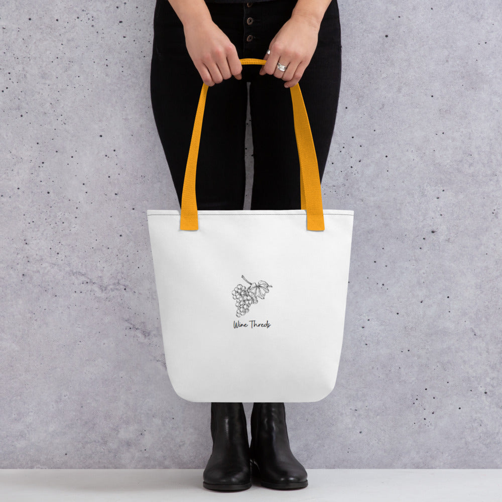 Wine Threds Tote bag