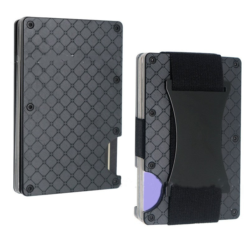 Carbon Fiber Wallet RFID Enabled by Kindle the Curio