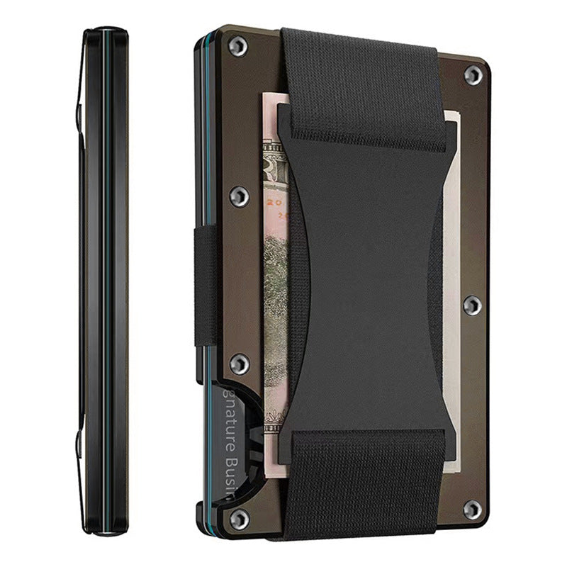 Carbon Fiber Wallet RFID Enabled by Kindle the Curio