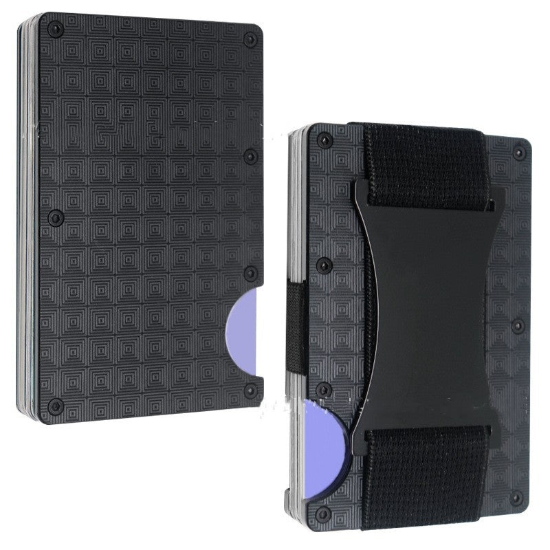 Carbon Fiber Wallet RFID Enabled by Kindle the Curio