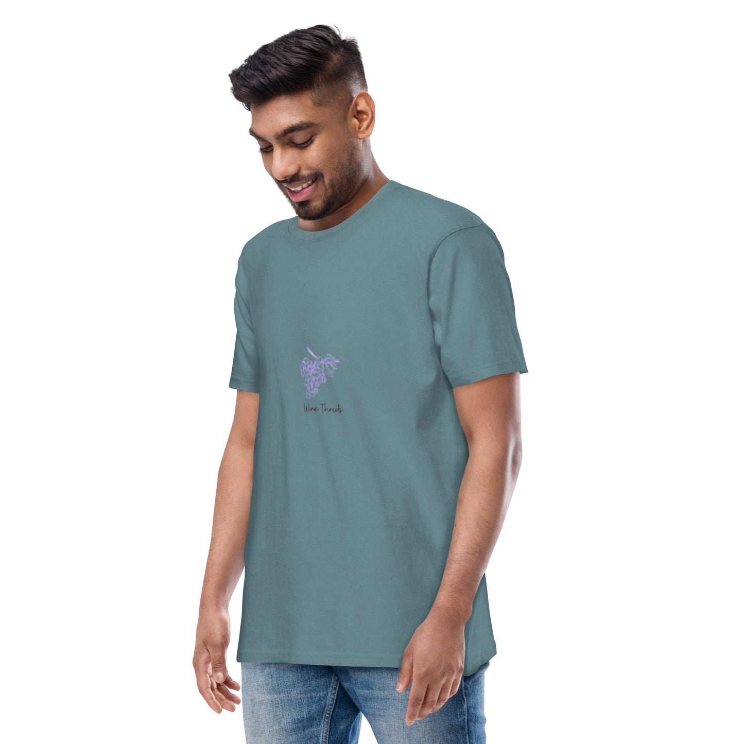 Men’s Wine Threds Premium Heavyweight Tee