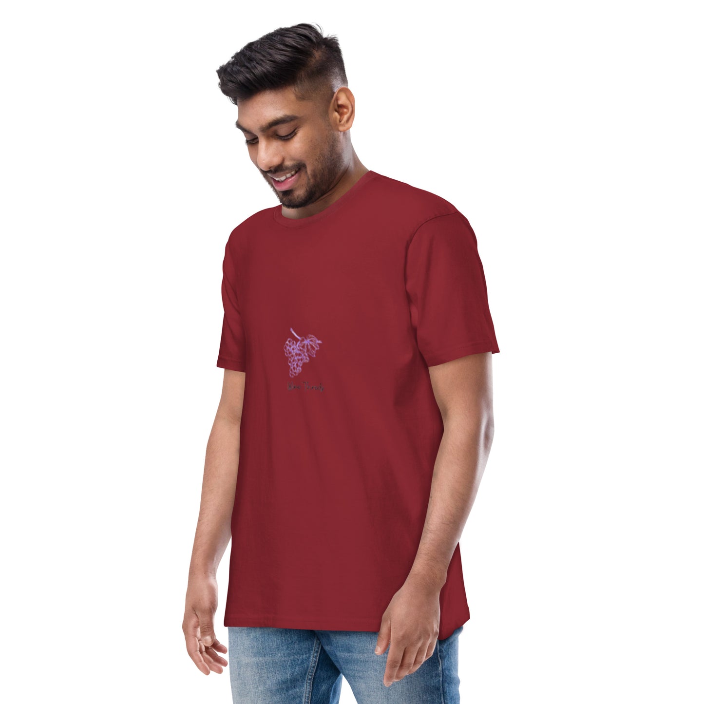 Men’s Wine Threds Premium Heavyweight Tee