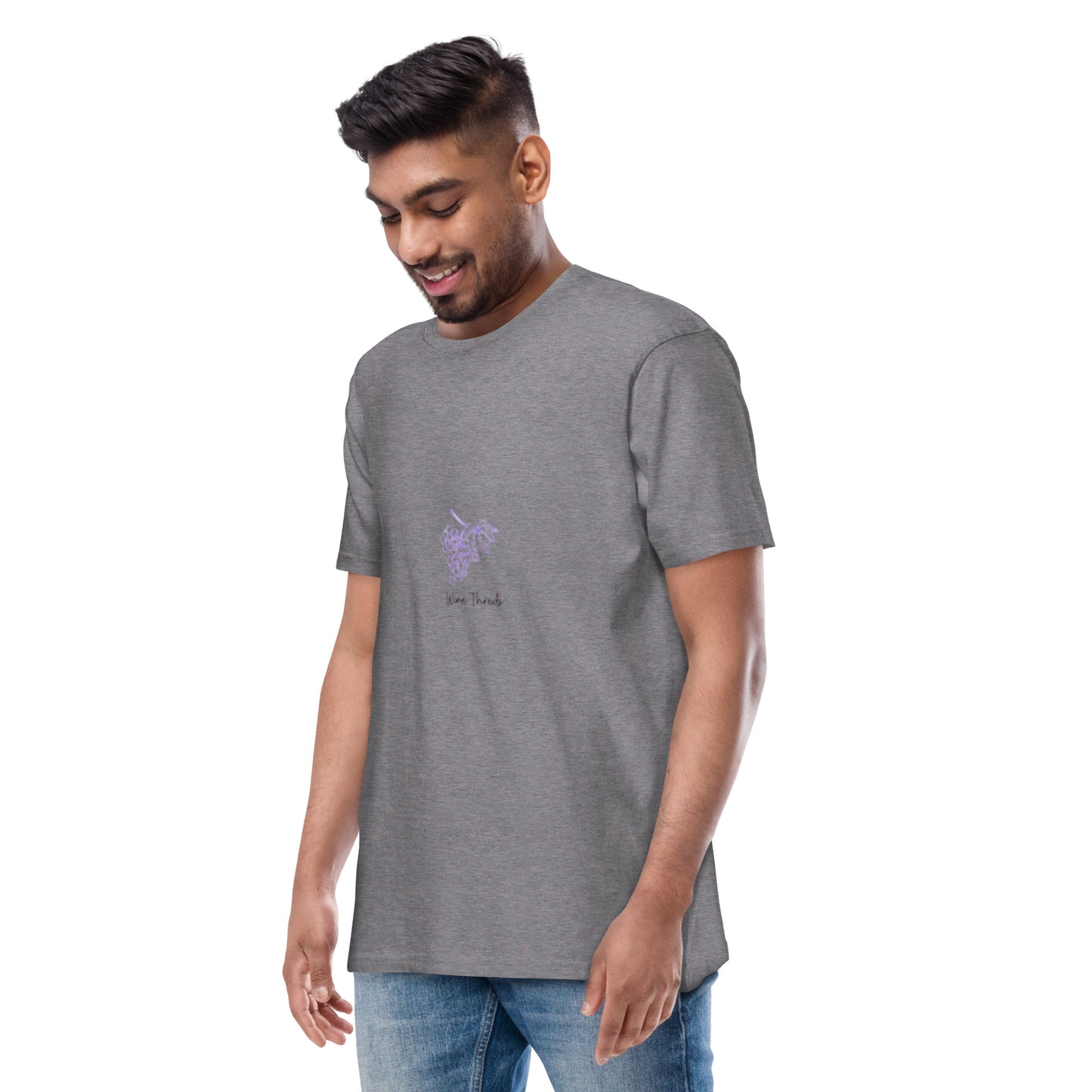 Men’s Wine Threds Premium Heavyweight Tee