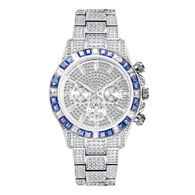 Diamond Calendar Watch by Miss Fox