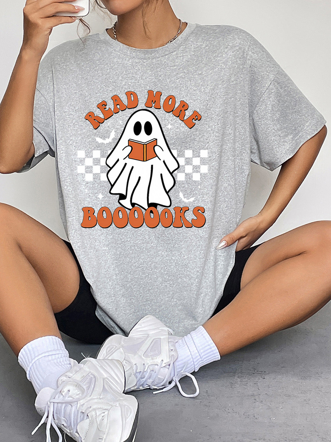 Read More Books Ghost Graphic Tee