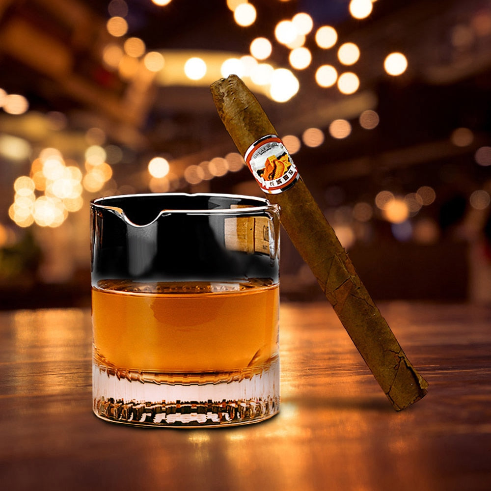 Whiskey & Cigar Glass