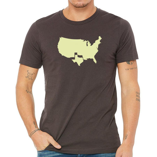 Texas Men's Graphic Tee Shirt