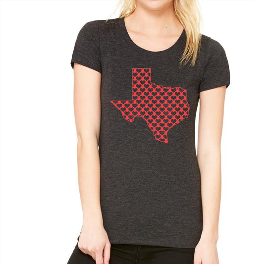 Texas is in My Heart Women's Graphic Tee by Mission Thread