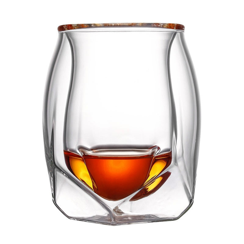 Double Walled Whiskey Glass