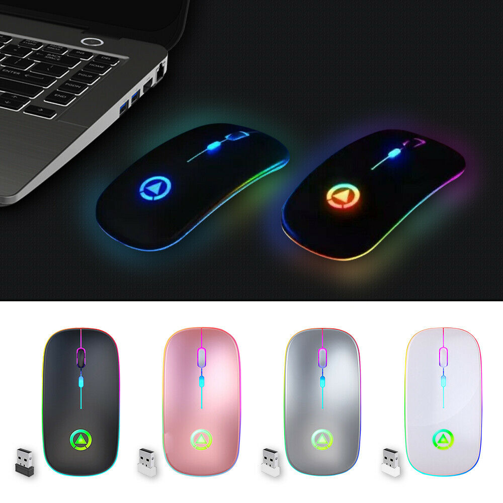 Wireless USB Rechargeable Mouse 2.4GHZ