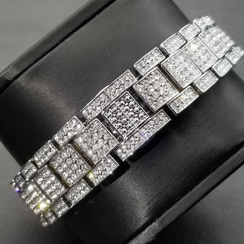 Diamond Calendar Watch by Miss Fox