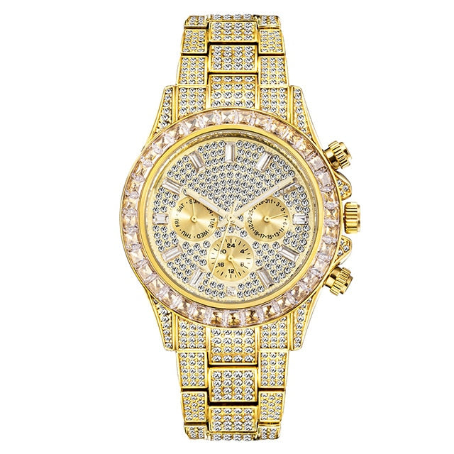 Diamond Calendar Watch by Miss Fox