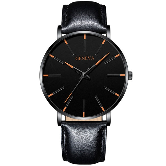 Stainless Steel Men's Watch by Geneva