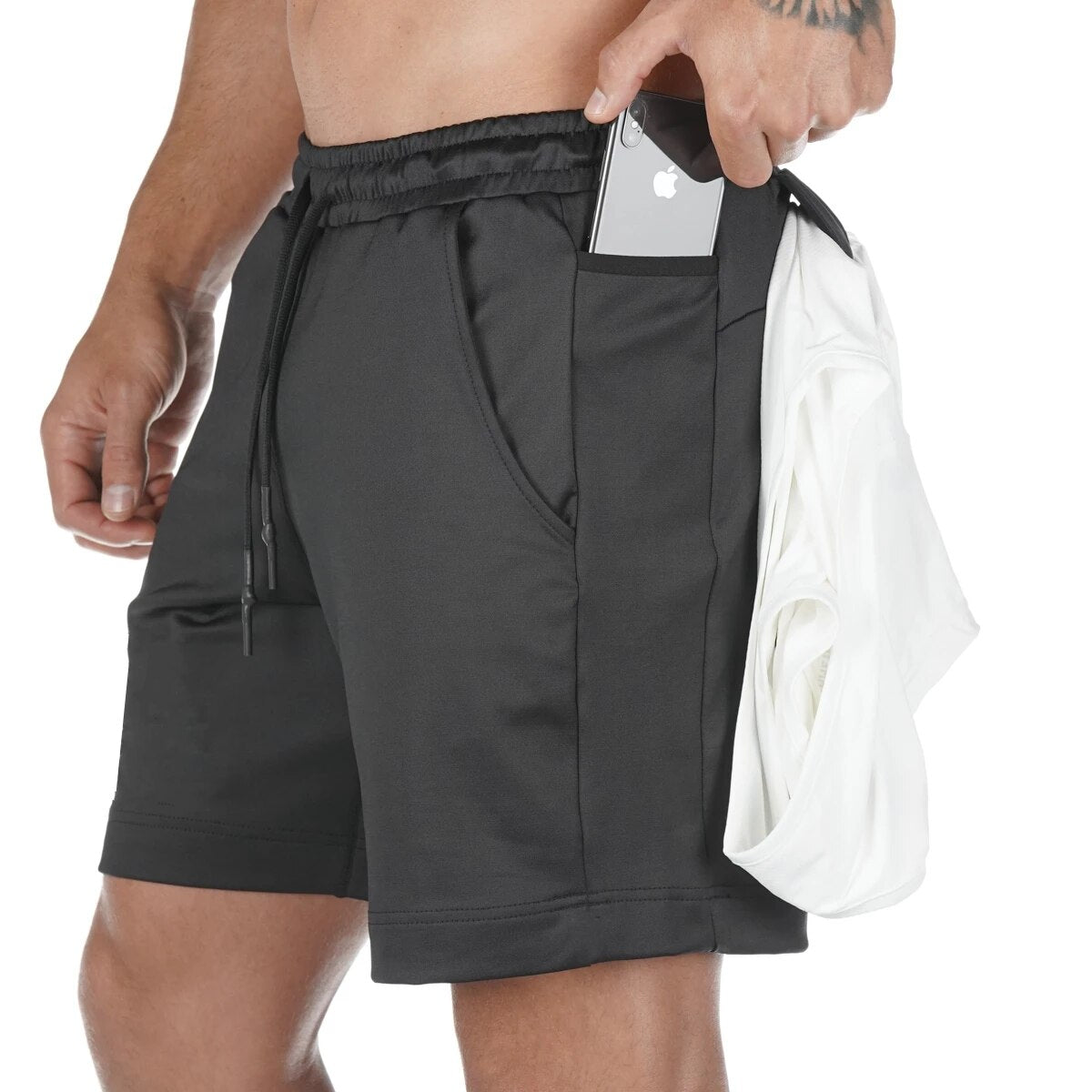 Men's Drawstring Breathable Shorts